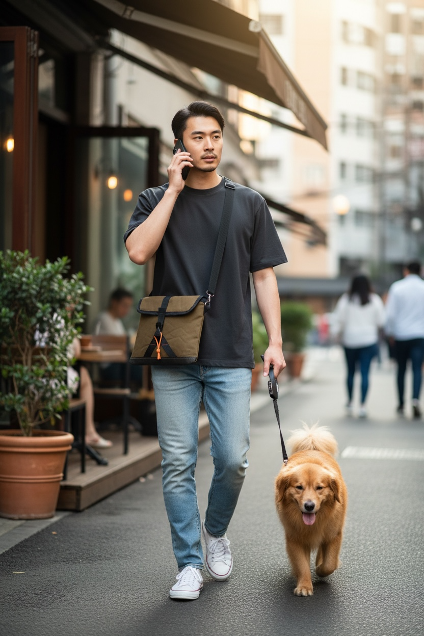 Field dog walker system