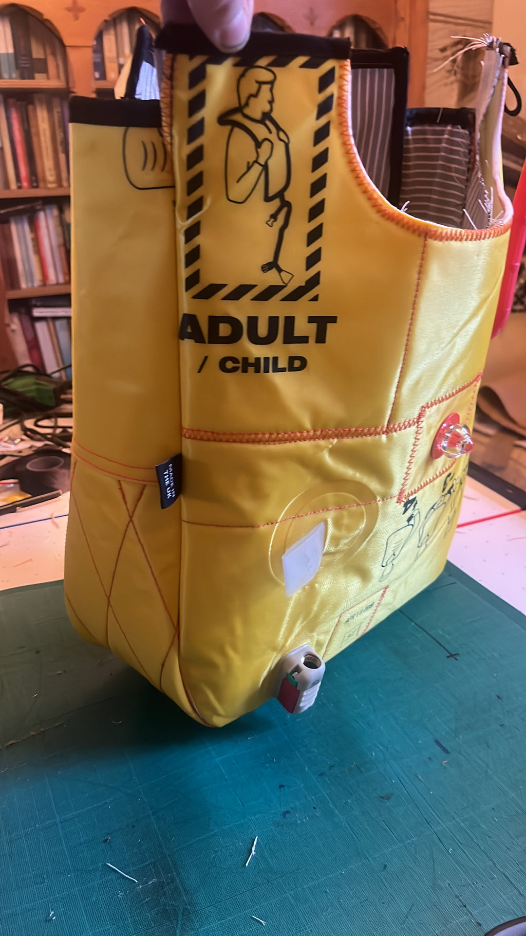 Life jacket bag, ultilites bag, vanity bag and wallet One-off