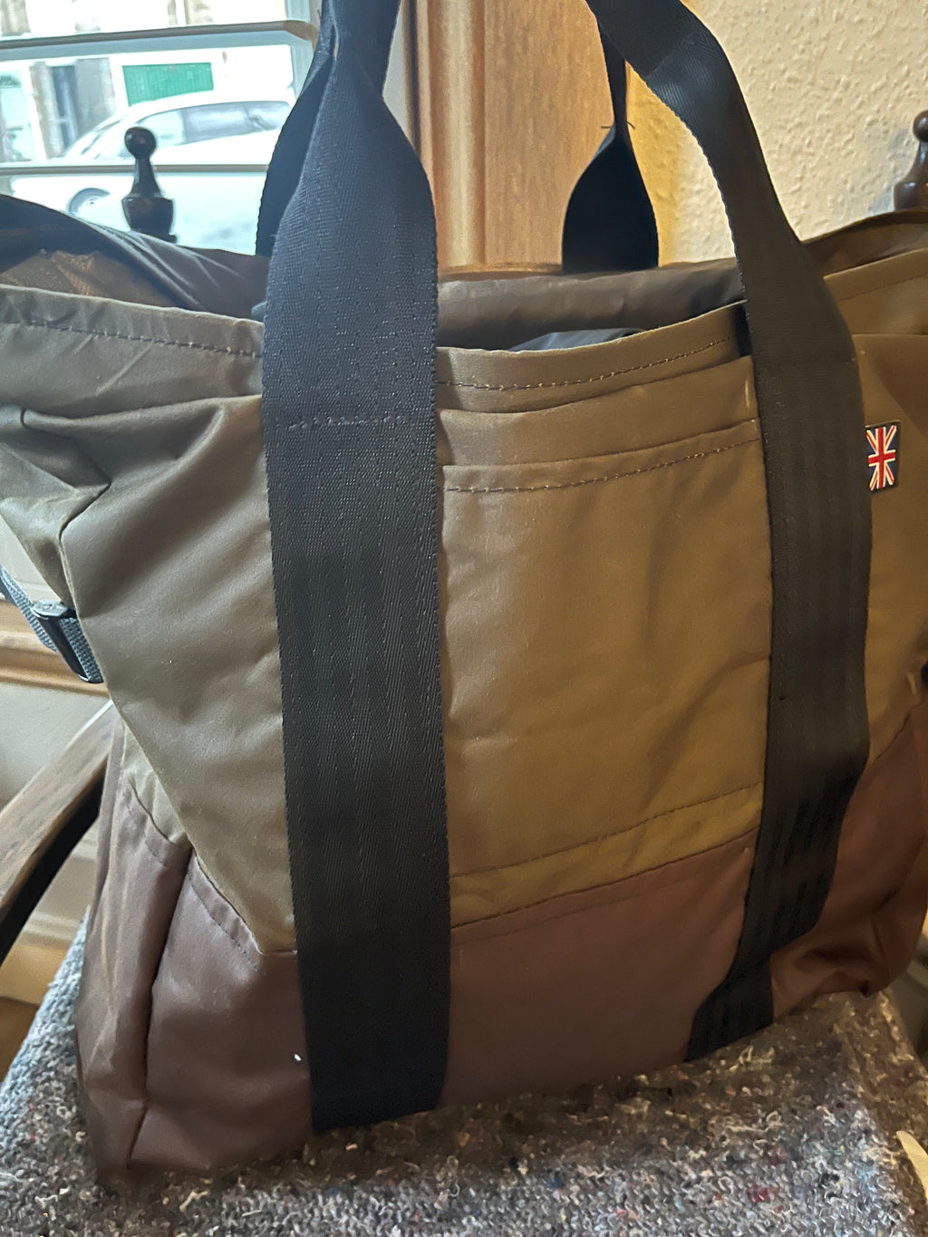 Tough shopping tote, replace that rubbish bag for life, this one will not break!