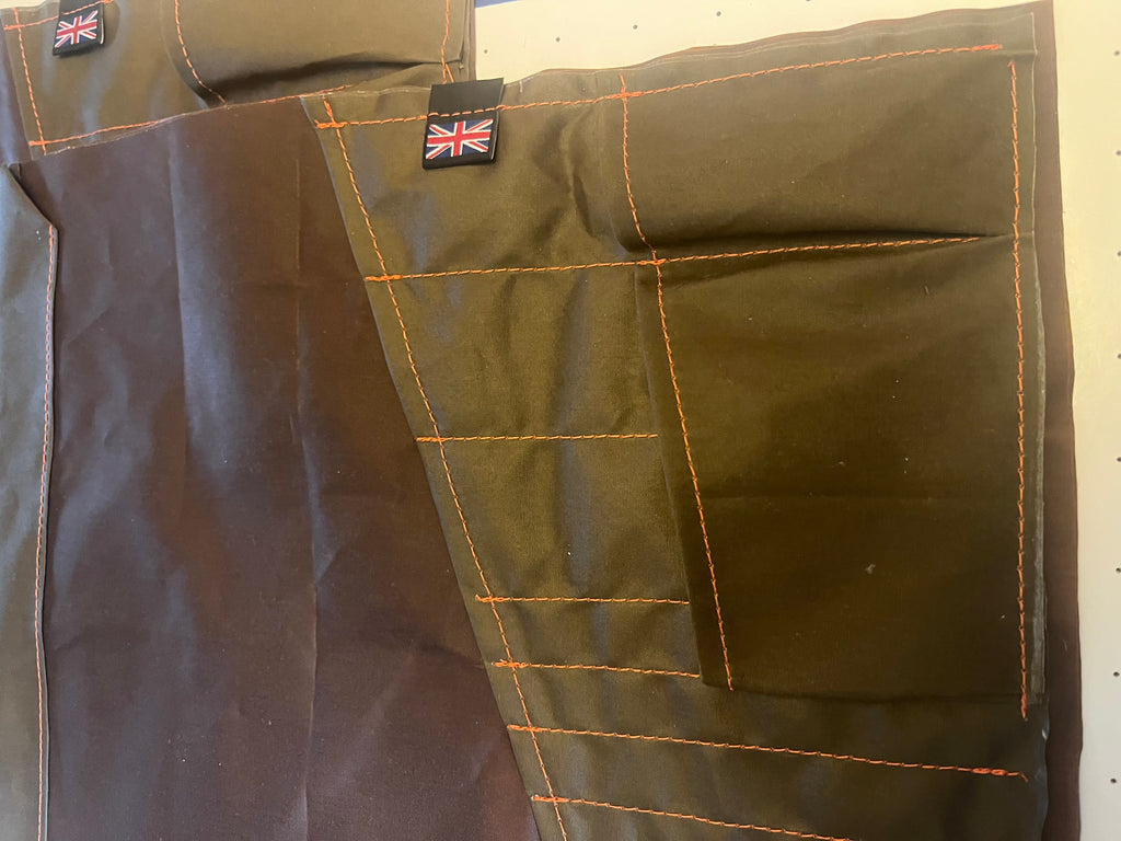 Bushcraft kitchen tidy roll, tools not included