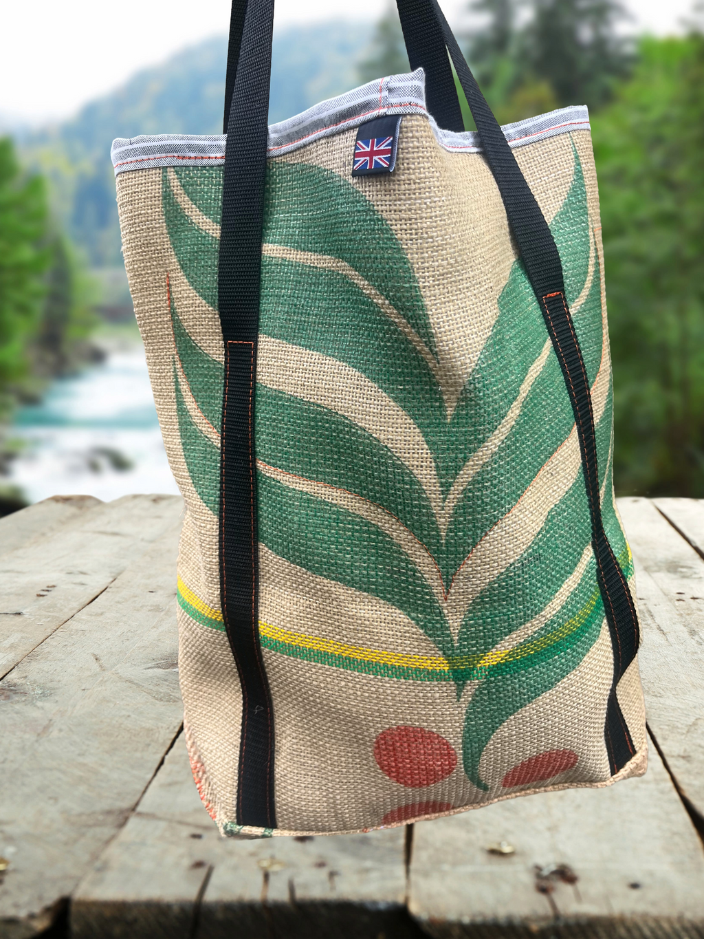 Jute shopping bags