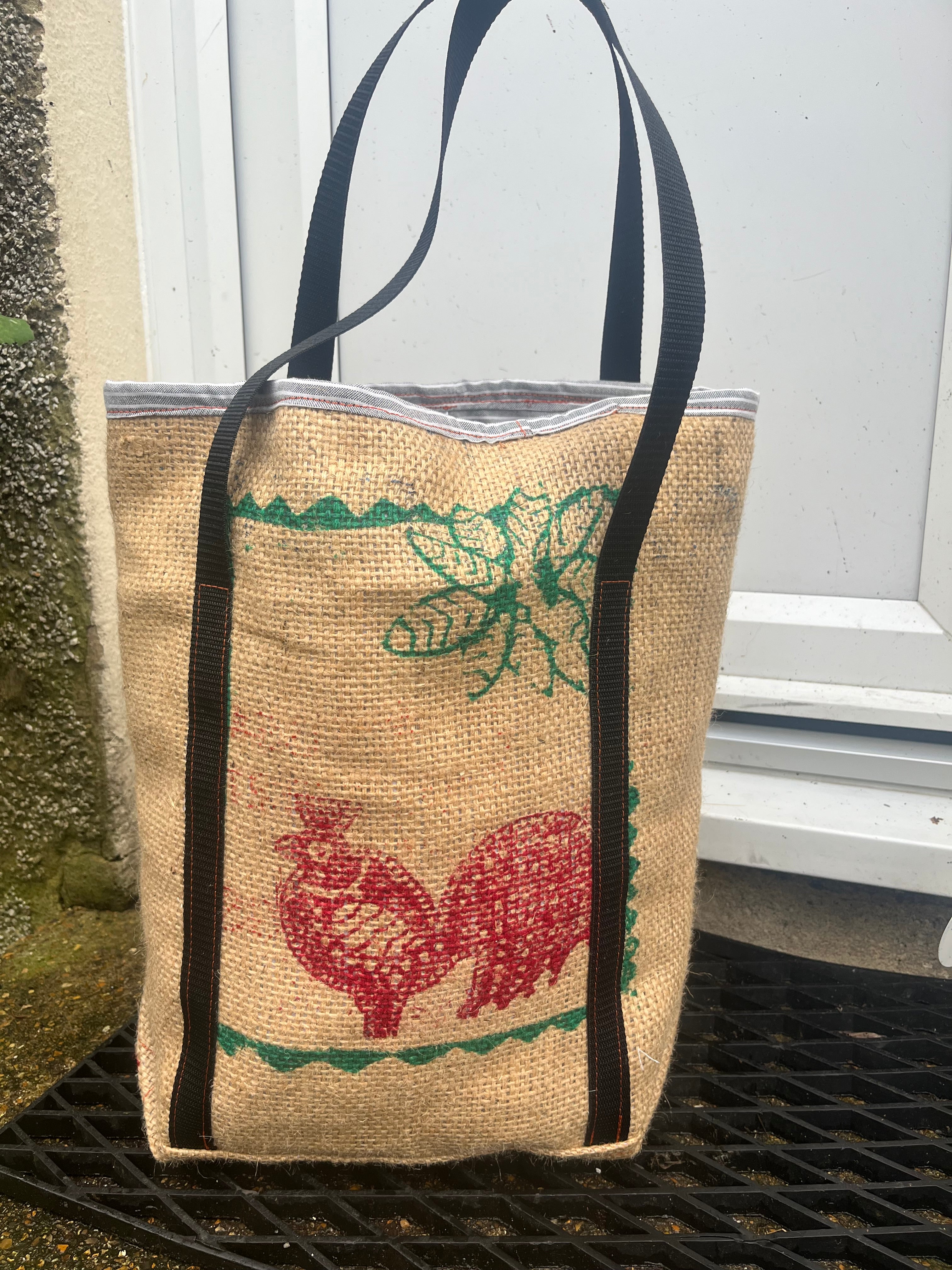 Jute shopping bags