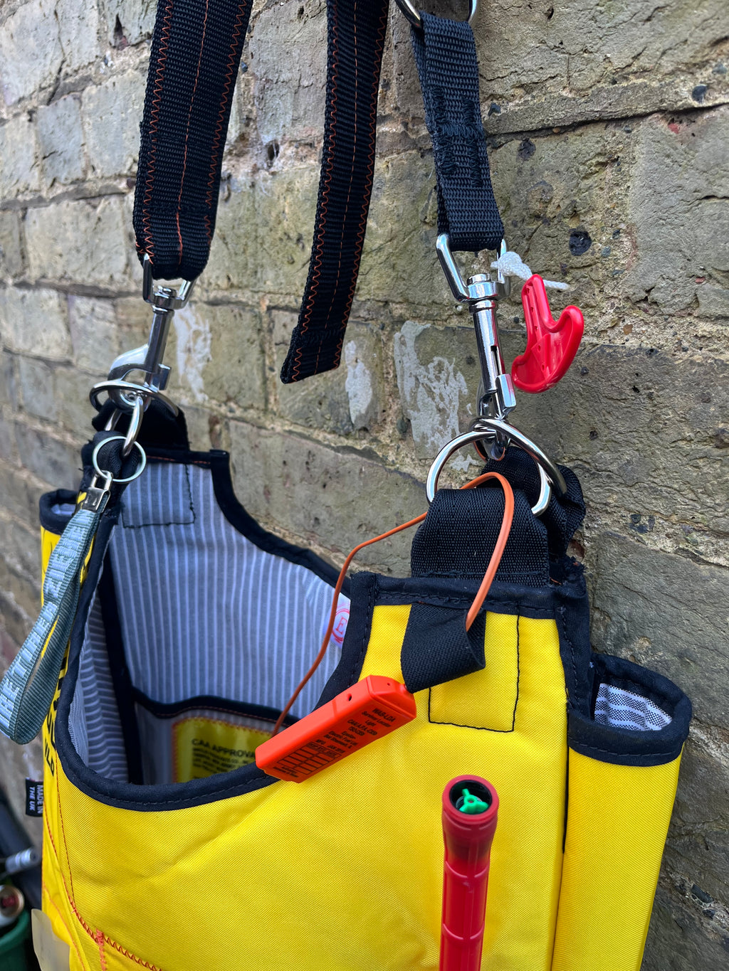 Life jacket bag, ultilites bag, vanity bag and wallet One-off