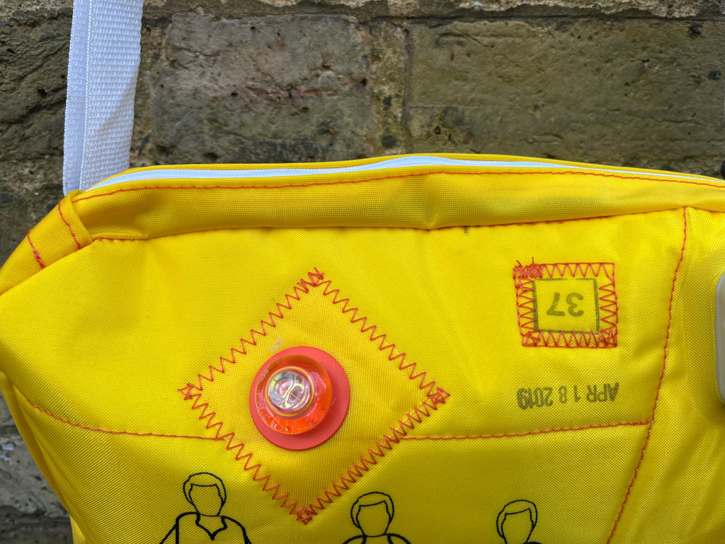 Life jacket bag, ultilites bag, vanity bag and wallet One-off