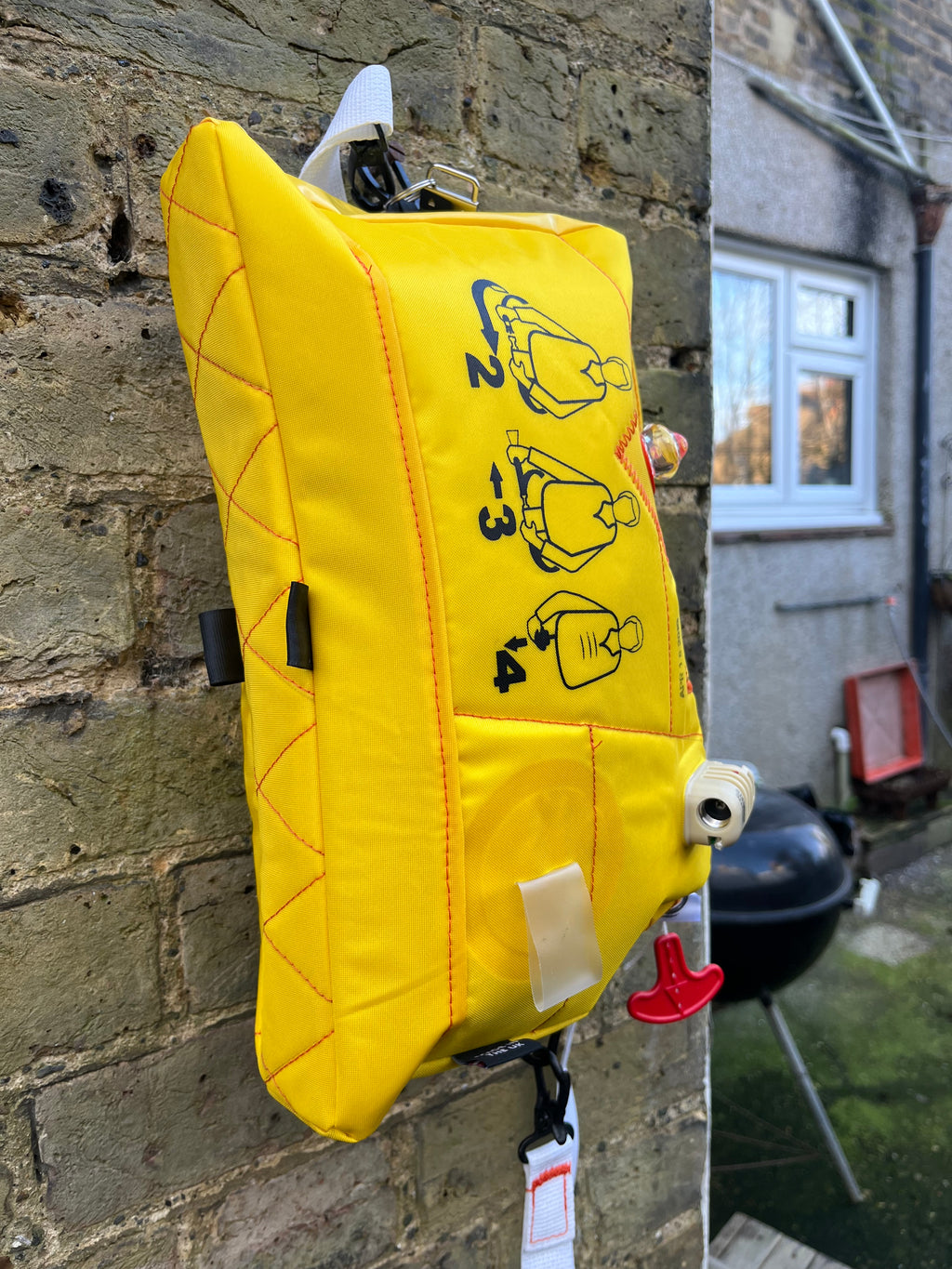 Life jacket bag, ultilites bag, vanity bag and wallet One-off