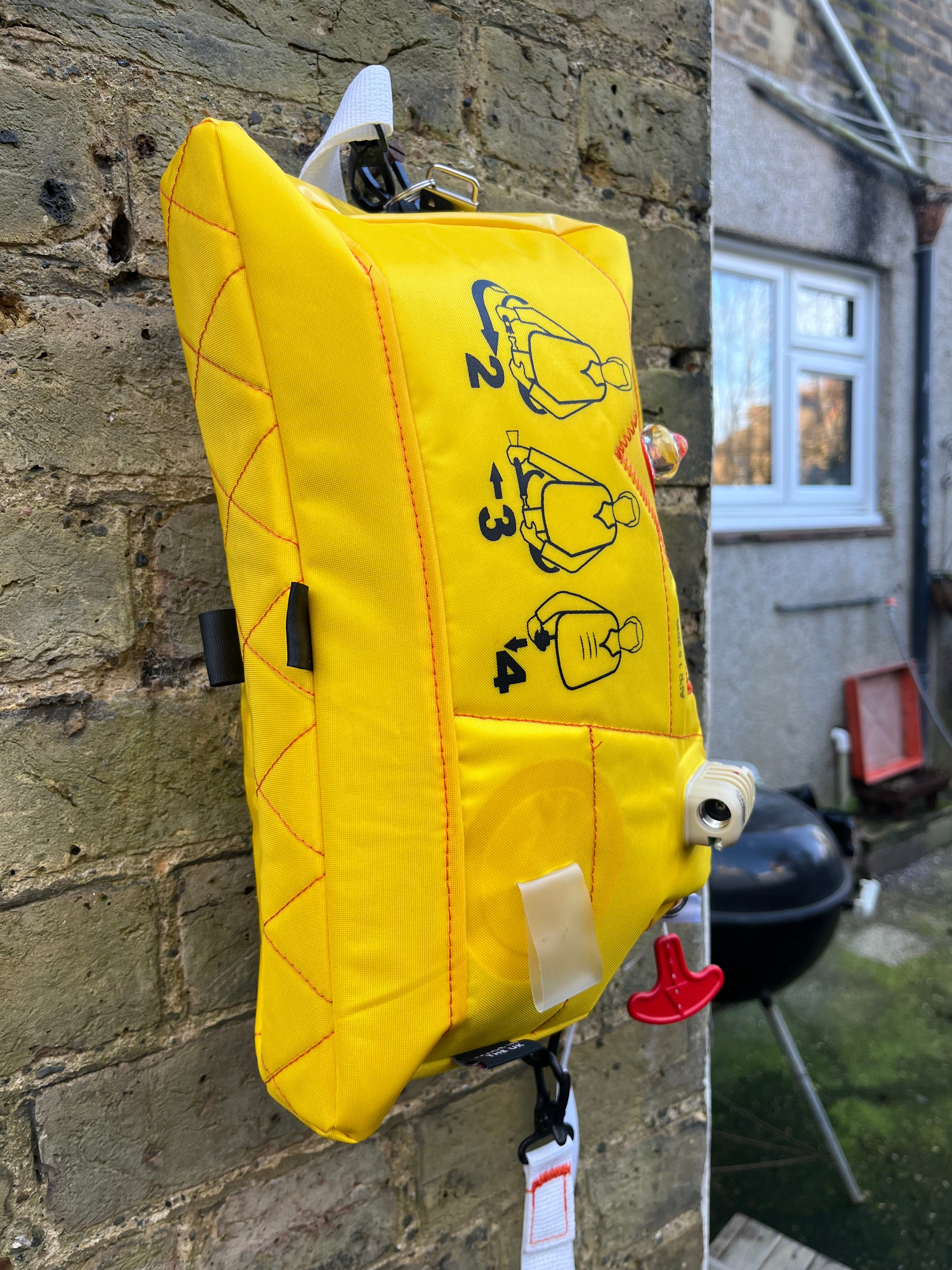 Life jacket bag, ultilites bag, vanity bag and wallet One-off