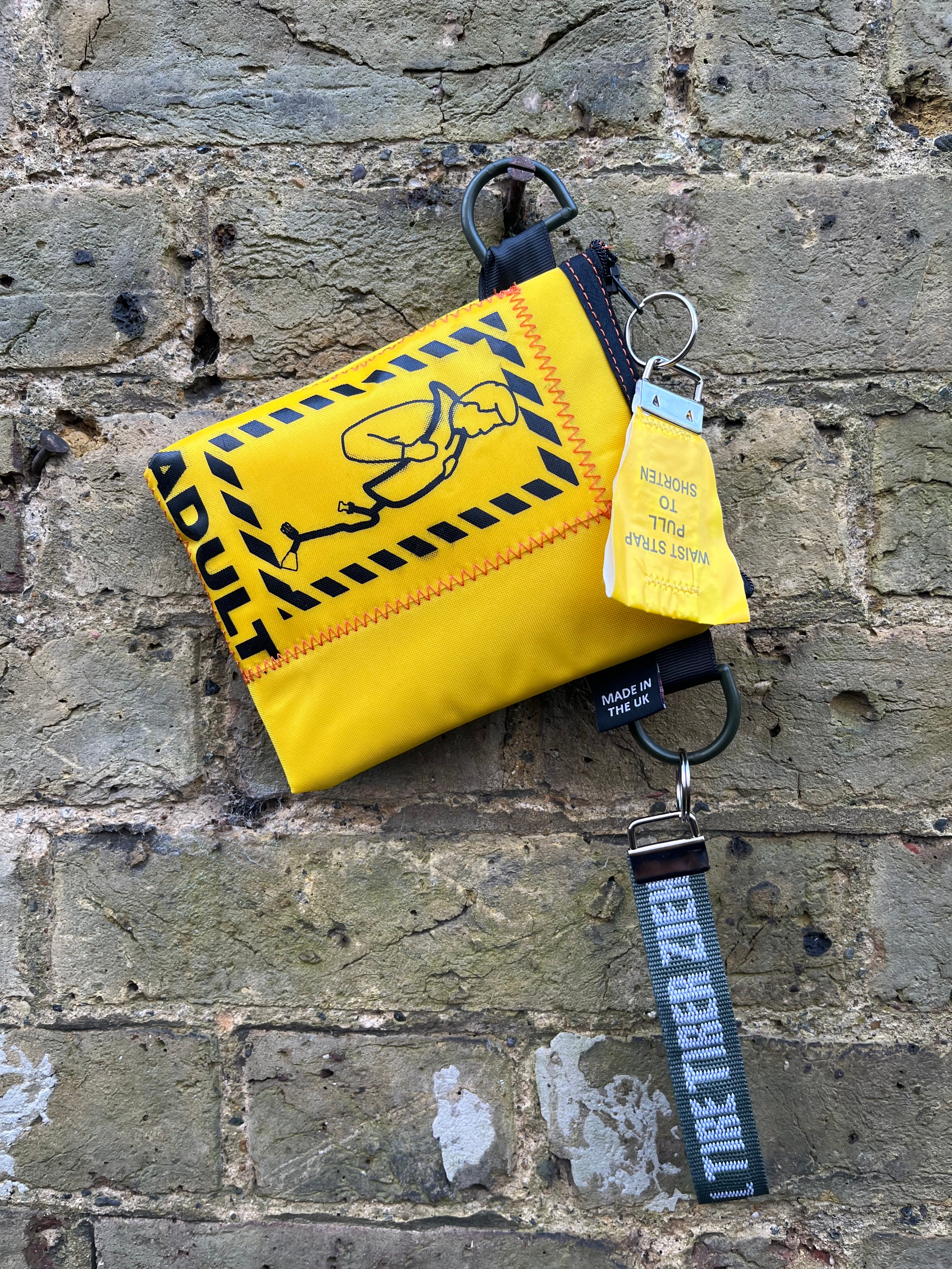 Life jacket bag, ultilites bag, vanity bag and wallet One-off
