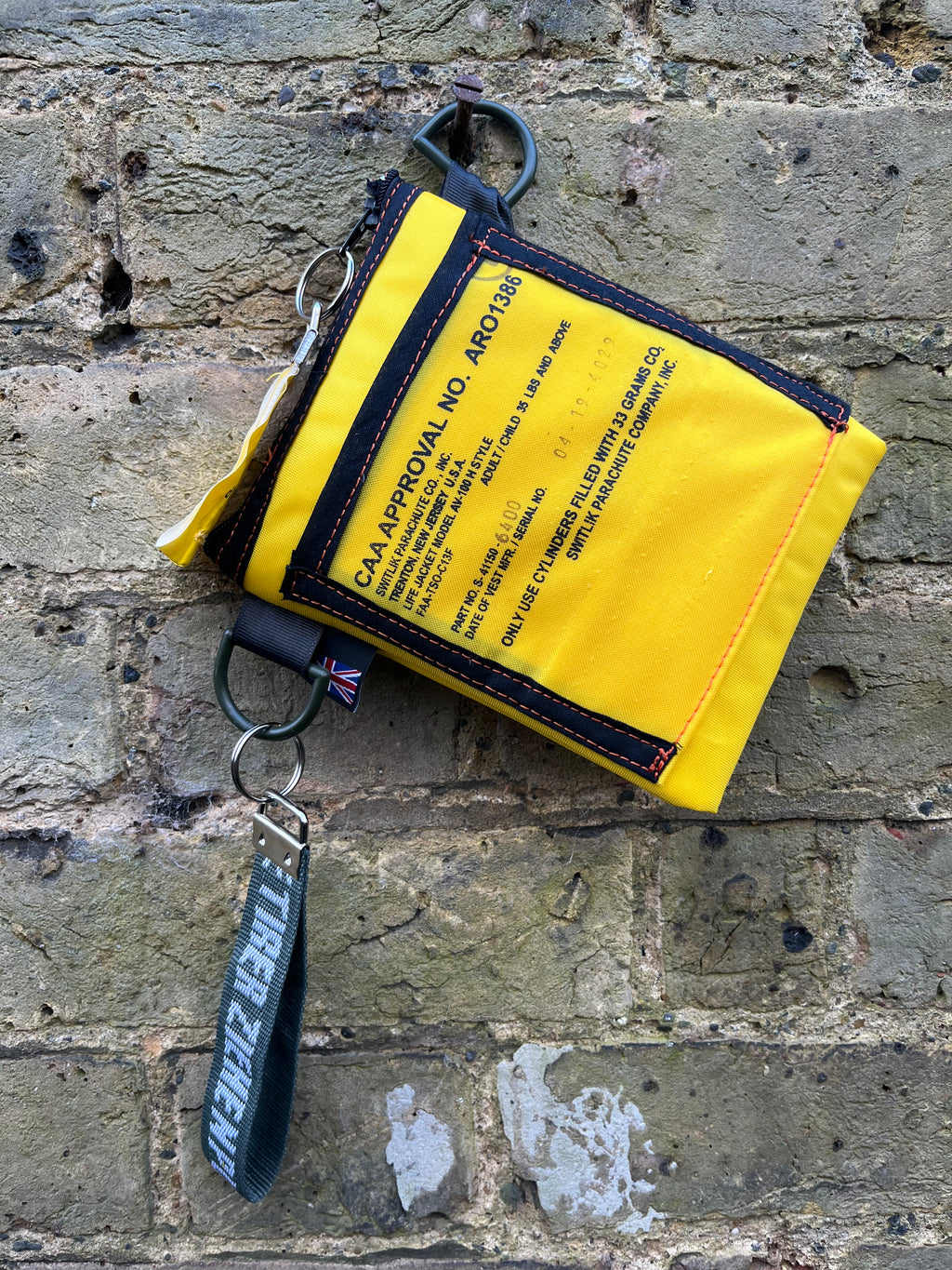 Life jacket bag, ultilites bag, vanity bag and wallet One-off