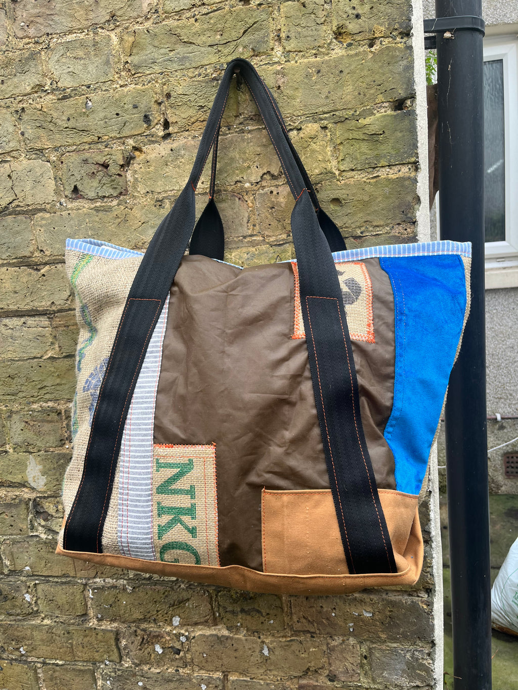 Large weekend tote, beach bag, day out bag