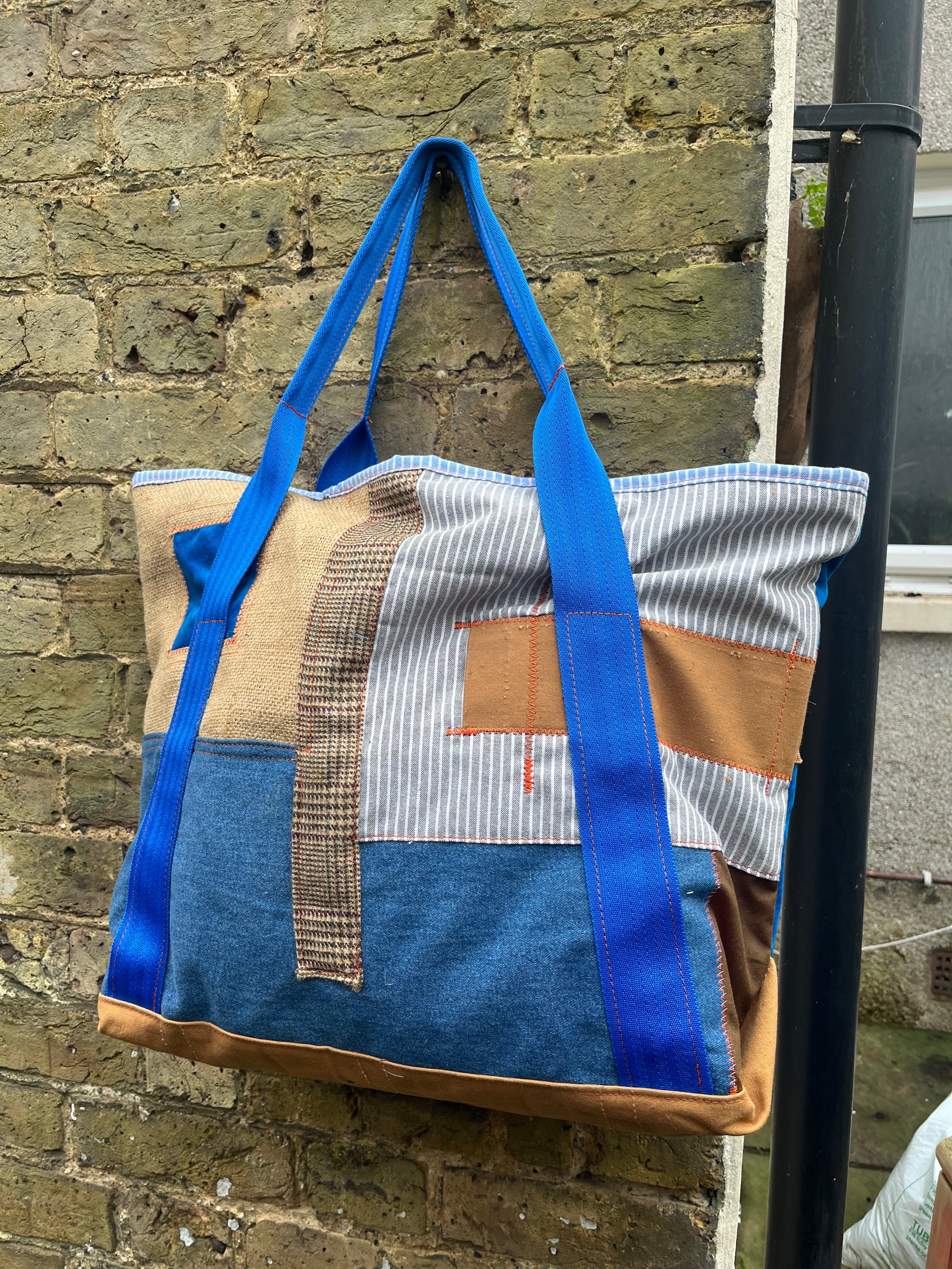 Large weekend tote, beach bag, day out bag