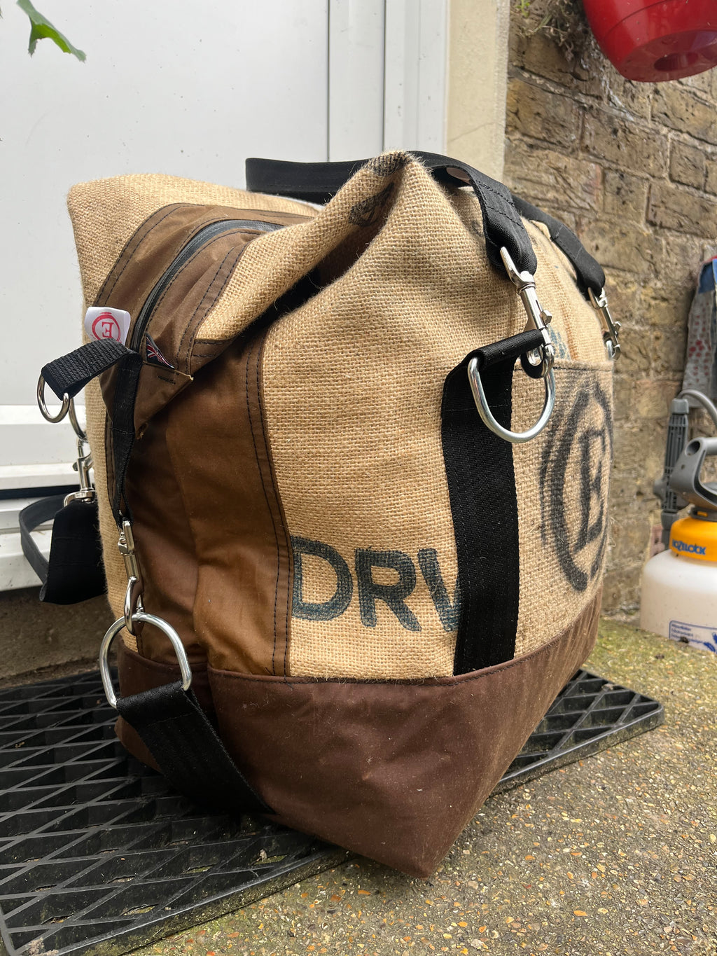 Overnight Jute Duffle bag