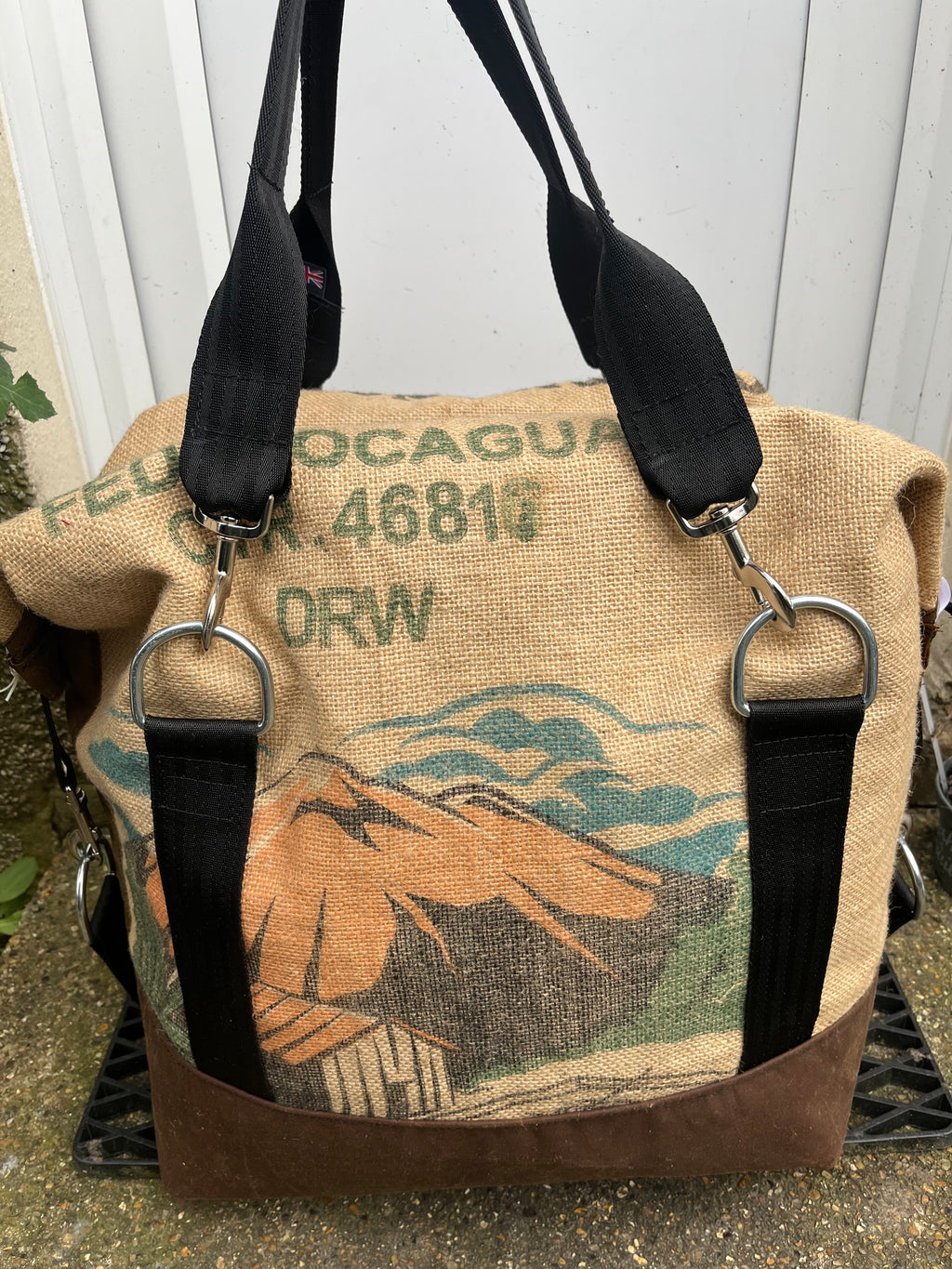 Overnight Jute Duffle bag