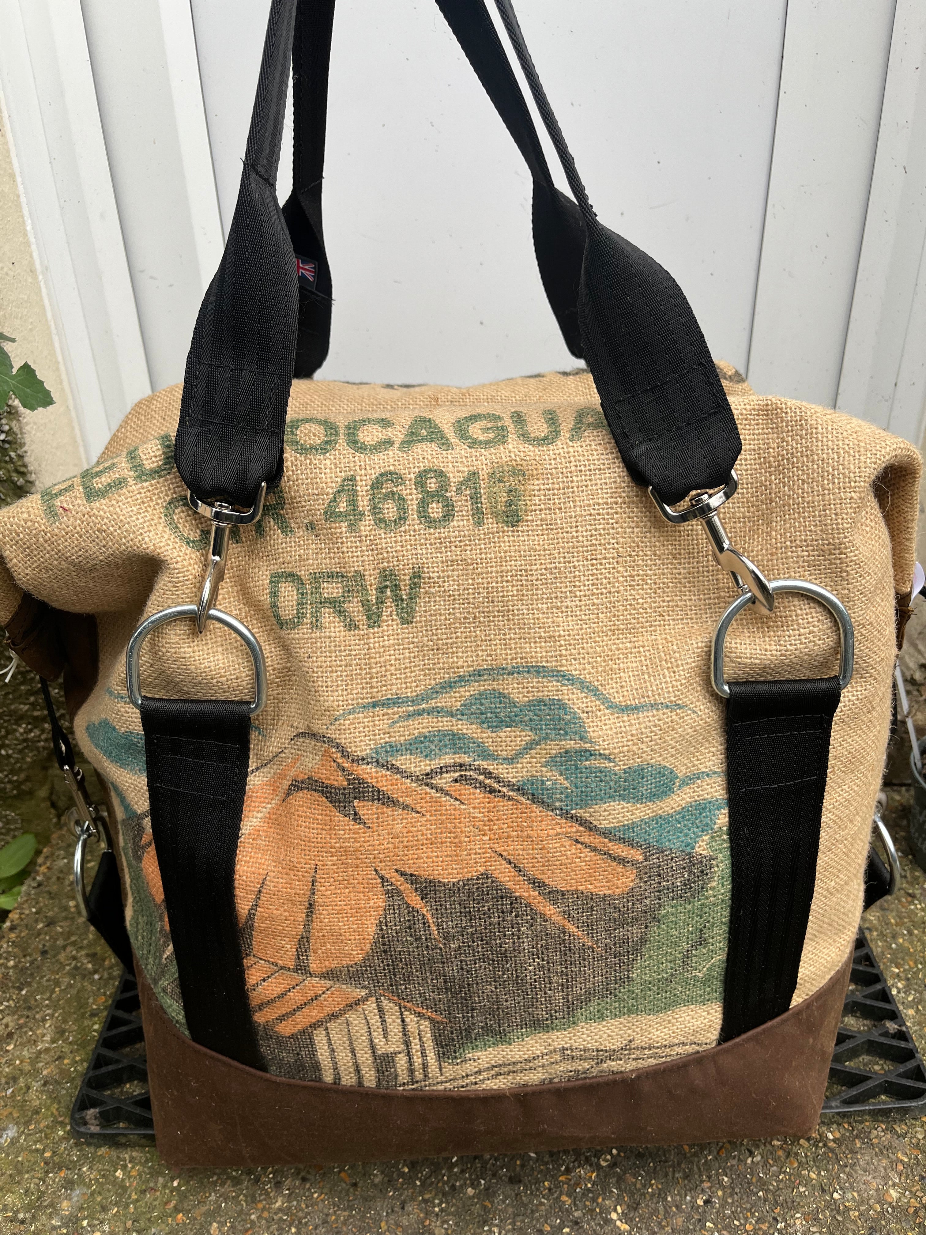 Overnight Jute Duffle bag