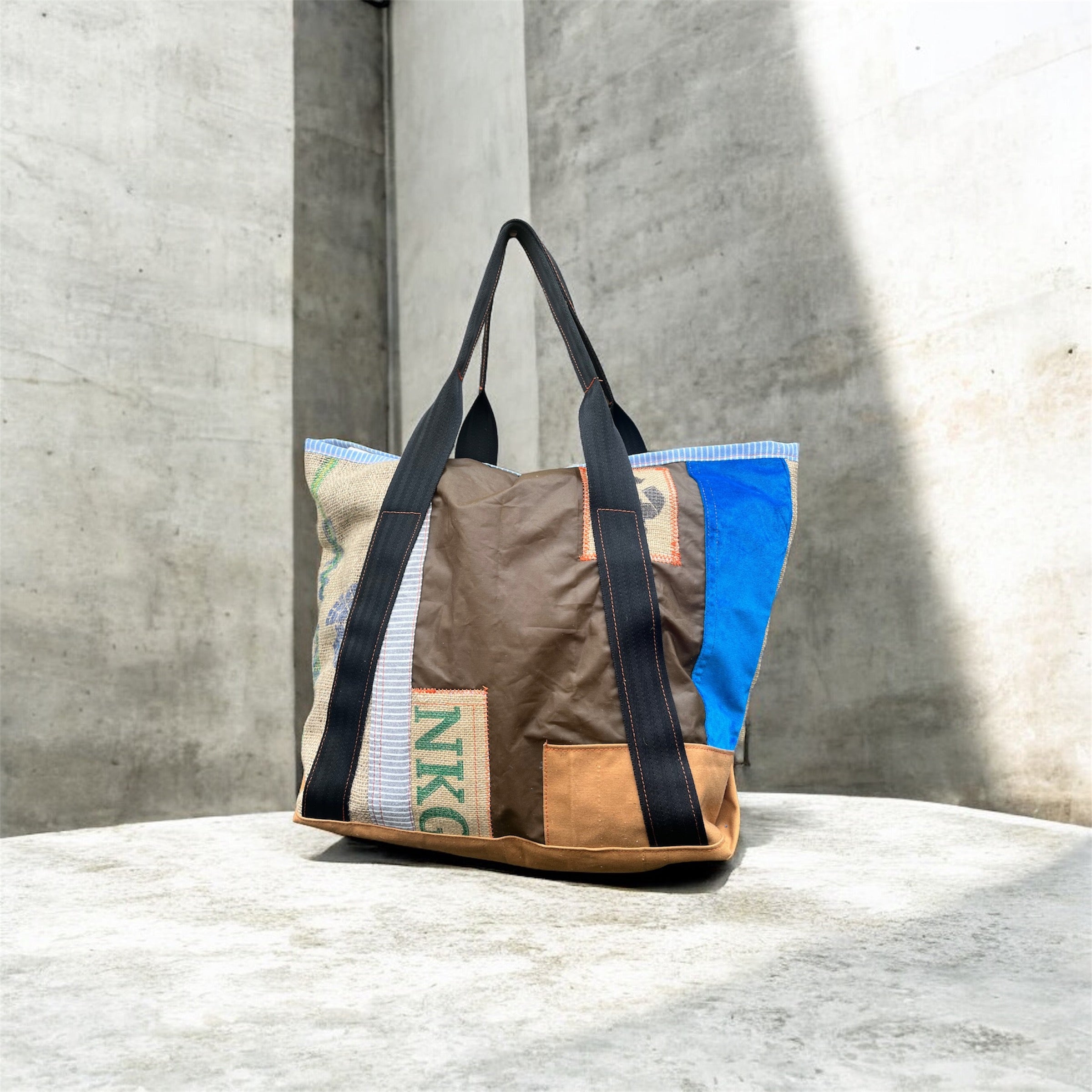 Large weekend tote, beach bag, day out bag