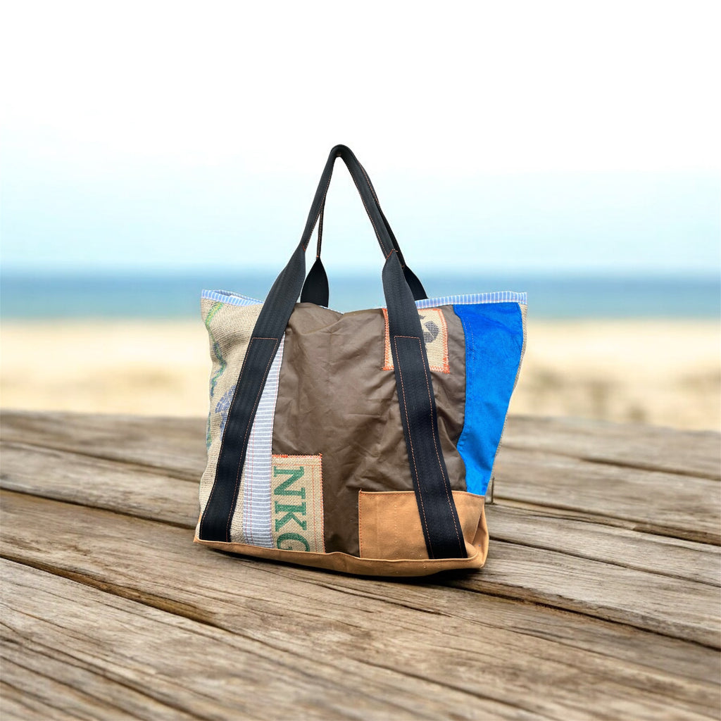 Large weekend tote, beach bag, day out bag