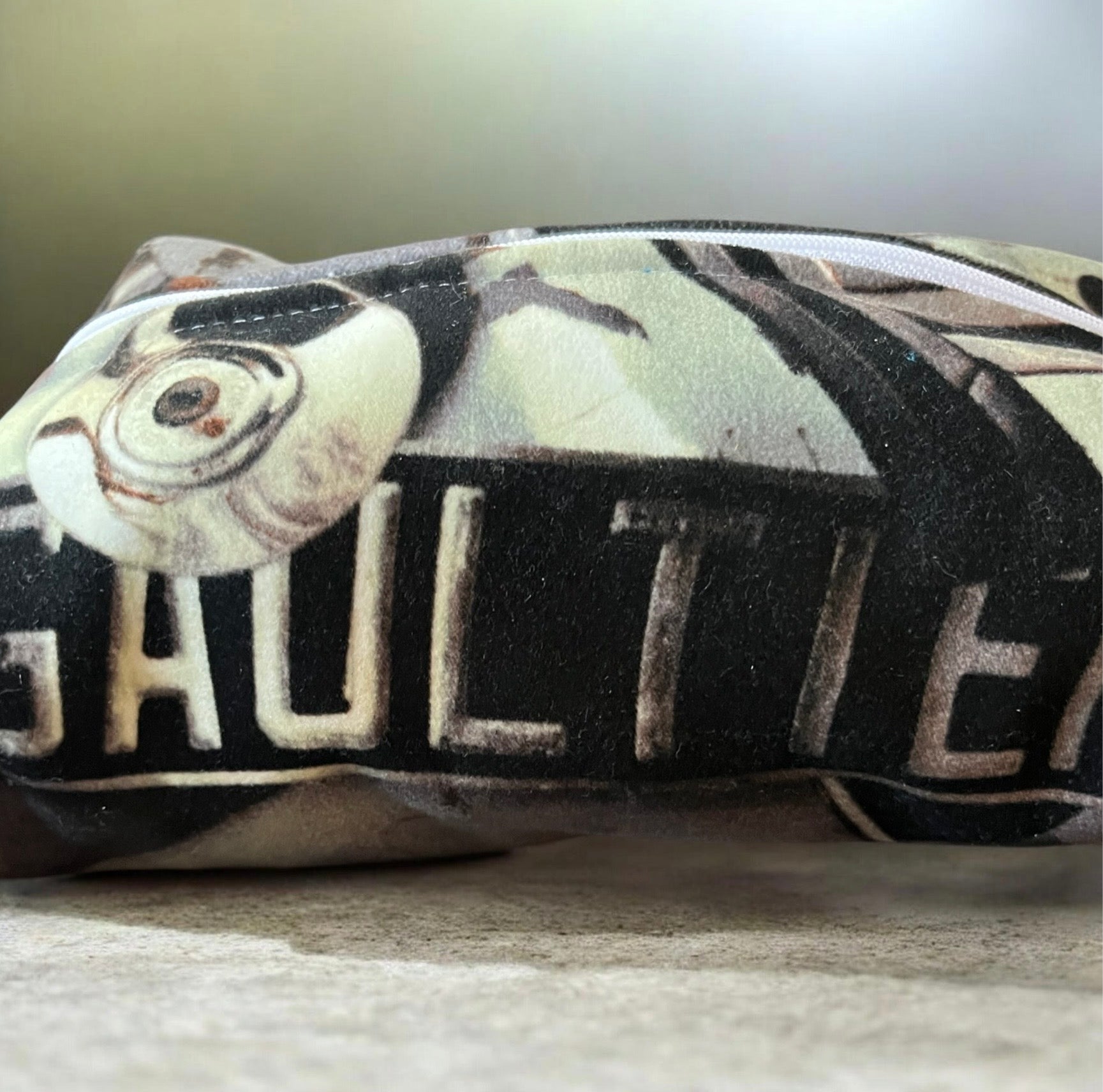 Jean Paul Gaultier fabric boxy bags, lined and zippered