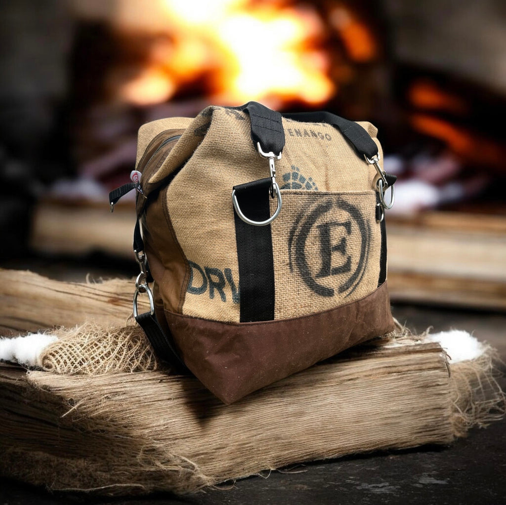 Overnight Jute Duffle bag