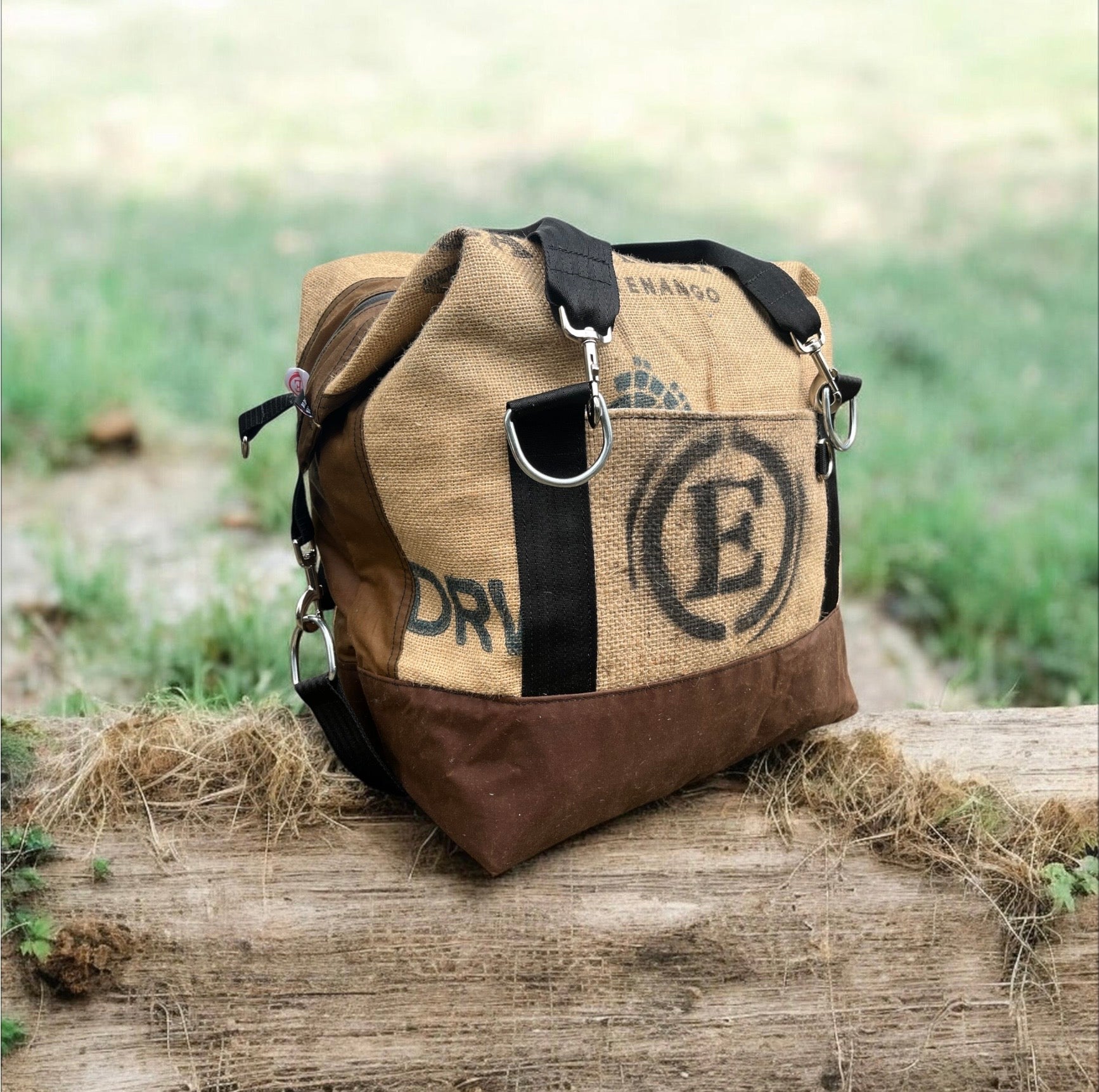Overnight Jute Duffle bag