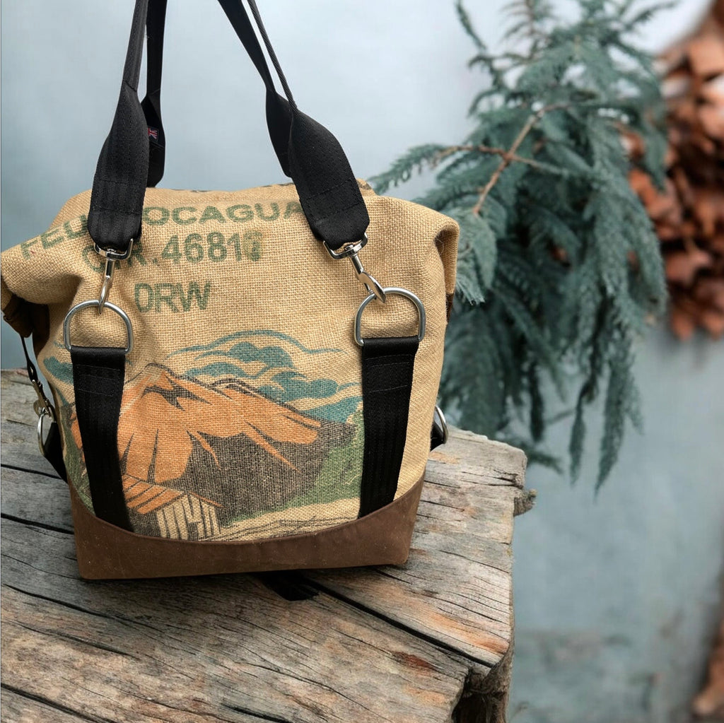 Overnight Jute Duffle bag