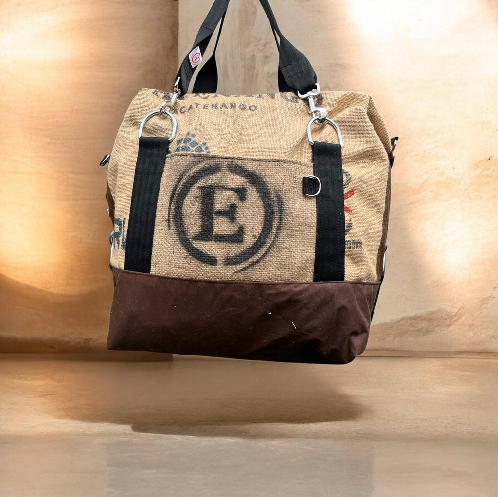 Overnight Jute Duffle bag