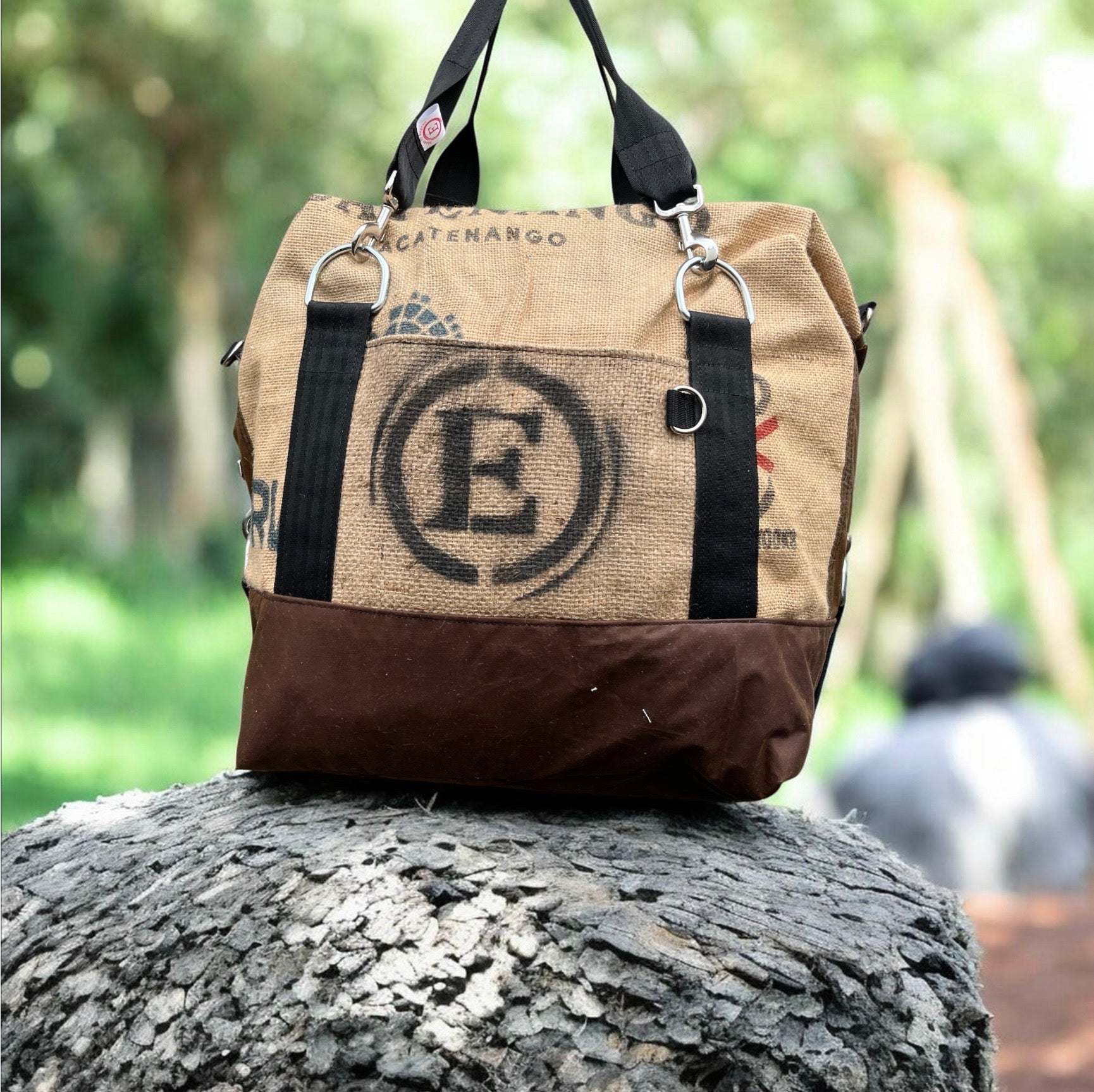 Overnight Jute Duffle bag