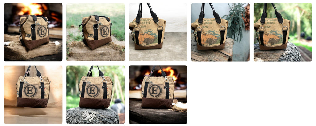 Overnight Jute Duffle bag