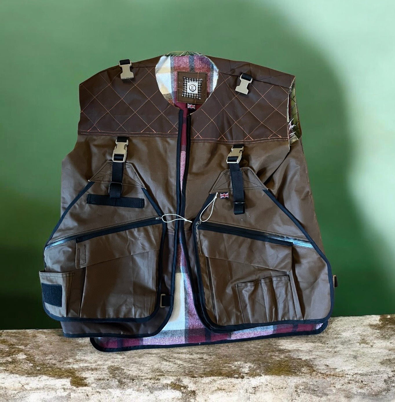 Mens gilet utility jacket and vest
