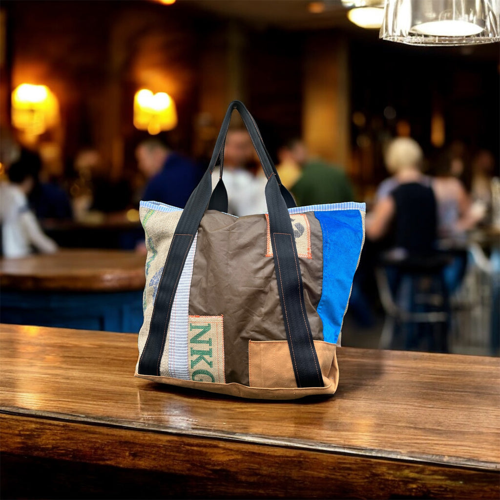 Large weekend tote, beach bag, day out bag